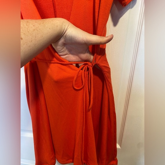 Skatie Ribbed Wrap Dress Size Medium - Picture 5 of 6